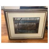 4' FOLD UP TABLE WITH LARGE SELECTION OF PICTURES