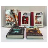LOT OF 5 STAR WARS HARDBACK BOOKS - THE LEGENDS OF