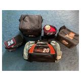 TONY STEWART DUFFLE BAGS, COOLERS, WATER JUG AND