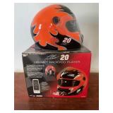 TONY STEWART HELMET RADIO & CD PLAYER IN ORIGINAL