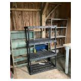 STEEL & PLASTIC GARAGE SHELVING