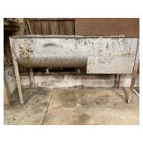SCHLEUTER DAIRY SUPPLY STEEL TWO BAY TUB -