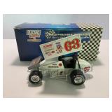 ACTION JACK HEWITT 1/24 DIE CAST WINGED SPRINT CAR
