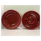 LONGABERGER WOVEN TRADITIONS PAPRIKA RED CHIP &