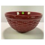 LONGABERGER WOVEN TRADITIONS PAPRIKA RED MIXING