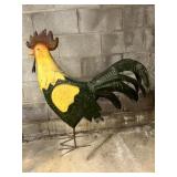 METAL ART ROOSTER - 40" TALL