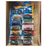 LOT OF 12 HOT WHEELS - NEW IN ORIGINAL PACKAGE