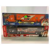 WINNERS CIRCLE TONY STEWART 1/64 DIE CAST SEMIS IN