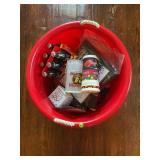 TOTE FULL OF ASSORTED JEFF GORDON  COLLECTIBLES