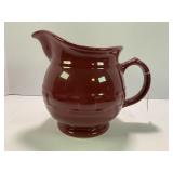 LONGABERGER WOVEN TRADITIONS PAPRIKA RED PITCHER