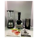 OSTER CLASSIC PLUS DURABLAST BLENDER, CAN OPENER &