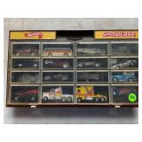VINTAGE HOT WHEELS SHOWCASE CAR CARRYING CASE WITH