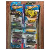 LOT OF 12 HOT WHEELS - NEW IN ORIGINAL PACKAGE