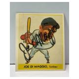 FAKE AUTOGRAPHED JOE DIMAGGIO BIG LEAGUE CHEWING