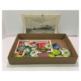 LARGE LOT OF DARKE COUNTY STEAM THRESHER BUTTONS