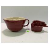 LONGABERGER WOVEN TRADITIONS PAPRIKA RED BATTER
