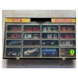 VINTAGE HOT WHEELS SHOWCASE CAR CARRYING CASE WITH