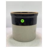 1 GALLON PRIMITIVE STONEWARE CROCK