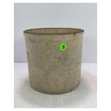 1 GALLON PRIMITIVE STONEWARE CROCK