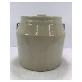 3 GALLON PRIMITIVE STONEWARE CROCK CANNING JAR