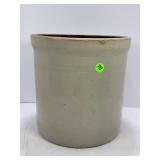 2 GALLON PRIMITIVE STONEWARE CROCK