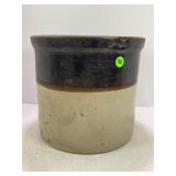 2 GALLON PRIMITIVE STONEWARE CROCK