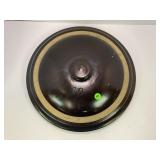 #10 PRIMITIVE STONEWARE CROCK LID