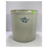 3 GALLON PRIMITIVE STONEWARE CROCK