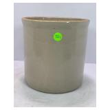 1 GALLON PRIMITIVE STONEWARE CROCK