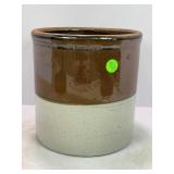 1 GALLON STAR PRIMITIVE STONEWARE CROCK