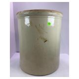 6 GALLON PRIMITIVE STONEWARE CROCK