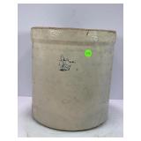3 GALLON CROWN PRIMITIVE STONEWARE CROCK