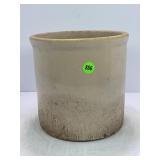 1 GALLON PRIMITIVE STONEWARE CROCK