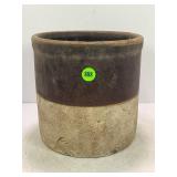 1 GALLON PRIMITIVE STONEWARE CROCK
