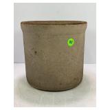 1 GALLON PRIMITIVE STONEWARE CROCK