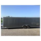 2017 28 FT UNITED TRAILERS ENCLOSED TANDEM AXEL