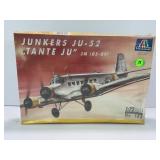 ITALERI 1:72 JUNKERS JU-52 'TANTE JU' PLANE MODEL