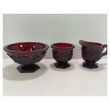 AVON THE 1876 CAPE COD COLLECTION RUBY RED CANDY