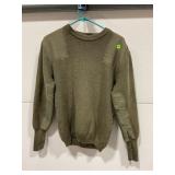 OLIVE GREEN GERMAN COMMANDO SWEATER - SIZE 46