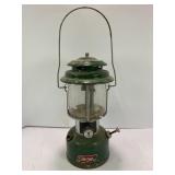 1978 COLEMAN LANTERN WITH ORIGINAL PYREX GLASS