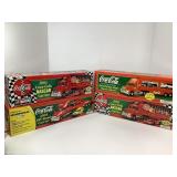 2001-2003 COCA-COLA TRACTOR TRAILER TRUCK LOT -NEW