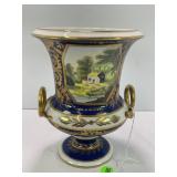 CHELSEA HOUSE PORCELAIN VASE WITH COTTAGE