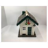 LOT OF 2 BIRD FEEDERS - PLASTIC BARNSTYLE 14' X