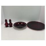 AVON THE 1876 CAPE COD COLLECTION RUBY RED DINNER