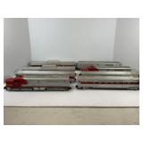 GILBERT AMERICAN FLYER SANTA FE 8 PC 027 GAUGE