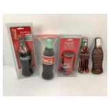 COCA-COLA COLLECTIBLES - PENCIL SHARPENER, PENS,