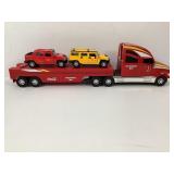 LOT OF 4 COCA-COLA TRACTOR TRAILER TRUCK LOTS -