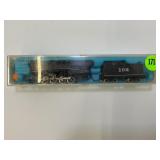 ATLAS 0-8-0 N SCALE A.T.&S.F. STEAM LOCOMOTIVE