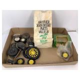 ERTL JOHN DEERE 1:64 MODEL A W/ MAN IN ORIGINAL