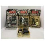 KISS ALIVE SUPER STAGE FIGURES -GENE SIMMONS, PAUL